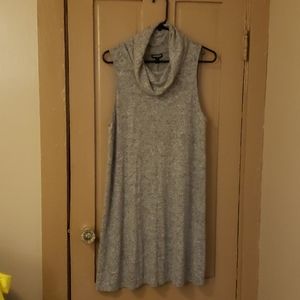 Cowl Neck Sleeveless Dress